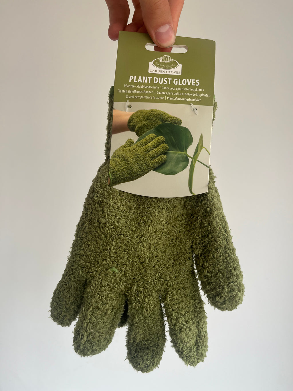 Plant dust gloves
